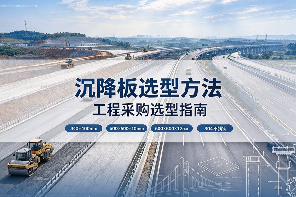 广河沉降板选择方法