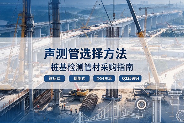 广河声测管选型标准