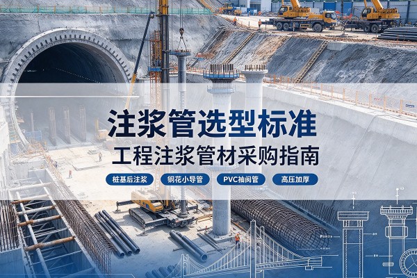 广河注浆管选型标准