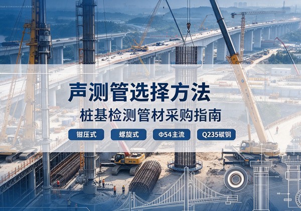 广河声测管选型标准