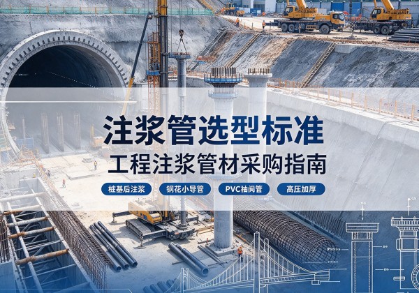 广河注浆管选型标准